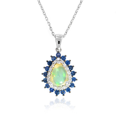 Collana in oro con Opale di Welo AAA (CIRARI)