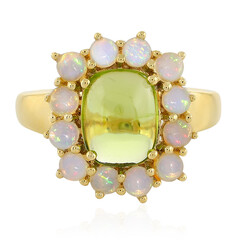 Anello in argento con Peridoto