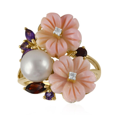 Anello in argento con Madreperla