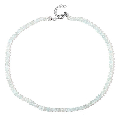 Collana in argento con Acquamarina Brasiliana