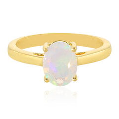 Anello in argento con Opale di Welo