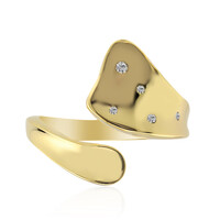 Anello in argento con Diamante SI1 (G)