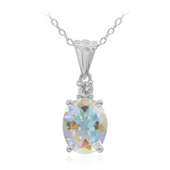 Collana in argento con Topazio Moonlight