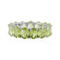 Anello in argento con Peridoto