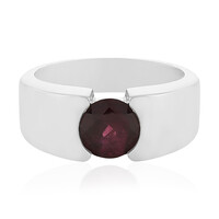 Anello in argento con Rodolite