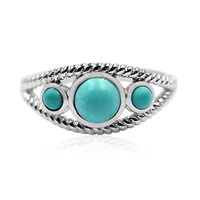 Anello in argento con Turchese Campitos (Anne Bever)