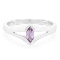 Anello in argento con Zaffiro Porpora (non riscaldato)