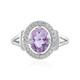 Anello in argento con Ametista Rose de France