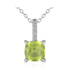 Collana in argento con Peridoto