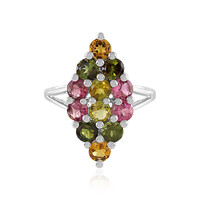 Anello in argento con Tormalina