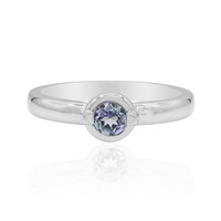 Anello in argento con Tanzanite (non riscaldata)