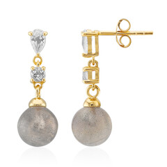 Orecchini in argento con Labradorite