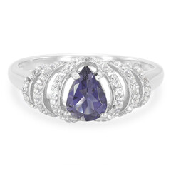 Anello in argento con Iolite Orissa