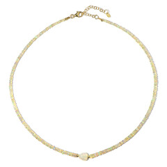 Collana in argento con Opale di Welo