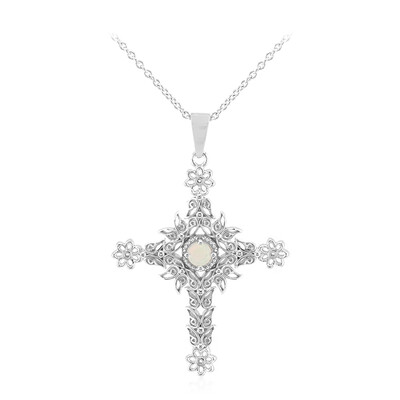 Collana in argento con Opale di Welo