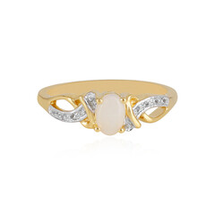 Anello in argento con Opale Australiano