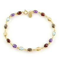 Bracciale in argento con Ametista