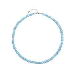 Collana in argento con Larimar