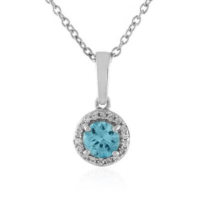 Collana in argento con Zircone Ratanakiri