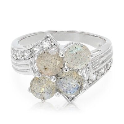 Anello in argento con Spectrolite