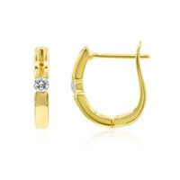 Orecchini in oro con Diamante IF (D)