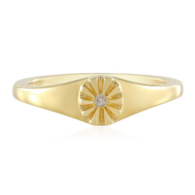 Anello in argento con Diamante I2 (I)