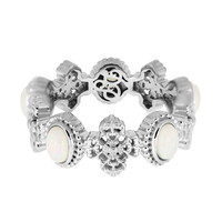 Anello in argento con Opale di Welo (Dallas Prince Designs)