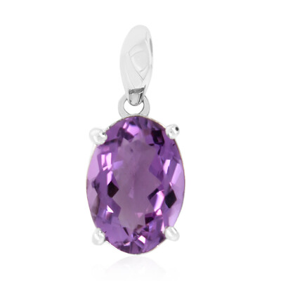 Ciondolo in argento con Ametista Rose de France