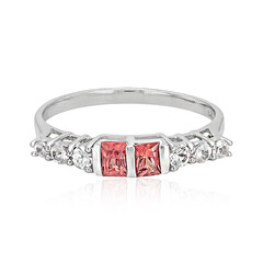 Anello in argento con Rubino Tramonto
