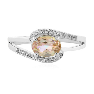 Anello in argento con Quarzo Luna