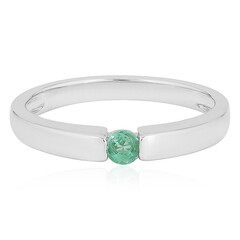 Anello in argento con Smeraldo Colombiano