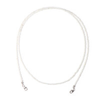 Accessorio in argento con Topazio Bianco