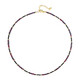 Collana in argento con Ematite Dorata