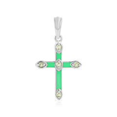 Ciondolo in argento con Peridoto