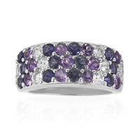 Anello in argento con Iolite