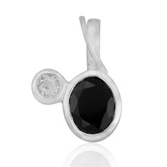 Ciondolo in argento con Onice Nero