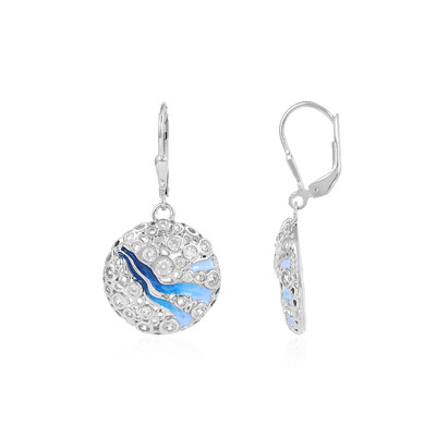 Orecchini in argento con Zircone (SAELOCANA)