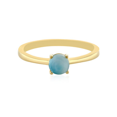 Anello in argento con Larimar