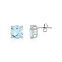 Orecchini in argento con Topazio Blu Cielo