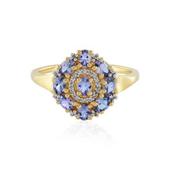 Anello in argento con Tanzanite