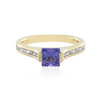 Anello in oro con Tanzanite AAA