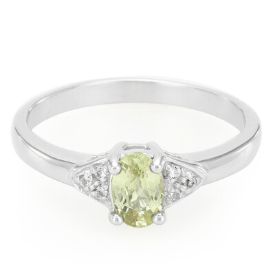 Anello in argento con Crisoberillo
