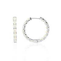 Orecchini in argento con Opale di Welo