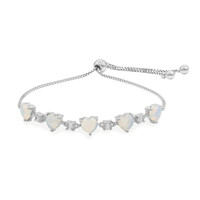 Bracciale in argento con Opale di Welo