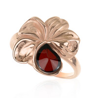 Anello in argento con Ambra Baltica