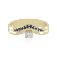 Anello in oro con Zaffiro Bianco (Adela Gold)