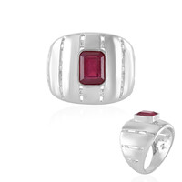 Anello in argento con Rubino del Madagascar (de Melo)