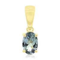 Ciondolo in oro con Tanzanite (non riscaldata)