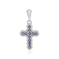 Ciondolo in argento con Iolite