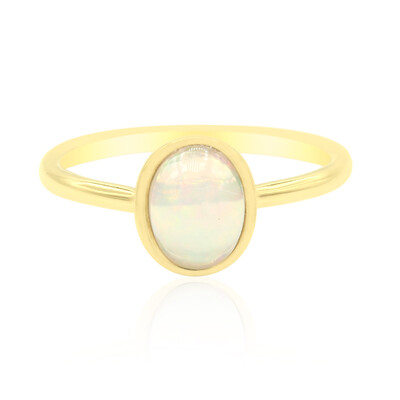 Anello in argento con Opale di Welo